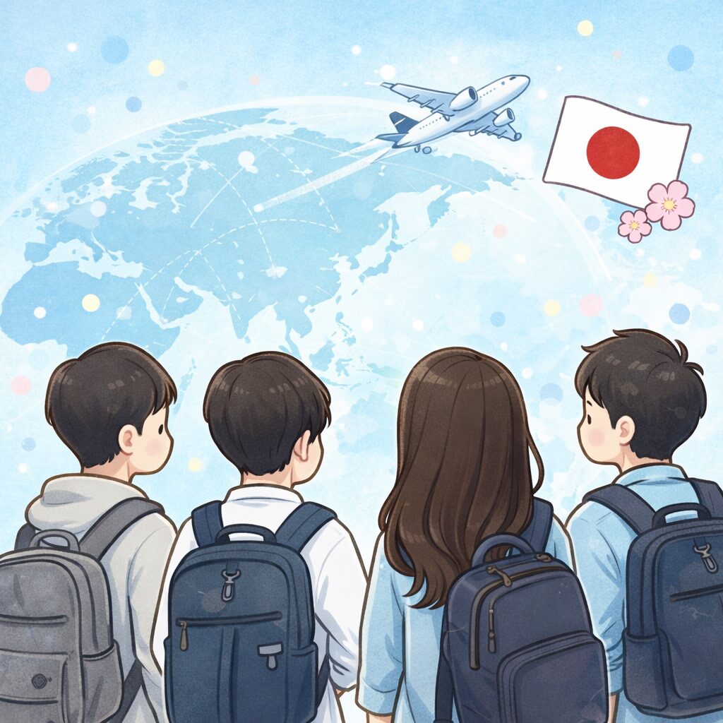 武者修行として海外へ旅立った学生たちの便り