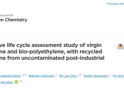 【論文掲載 / Publication】Kim Ahdo さんの論文が Green Chemistry に掲載されました