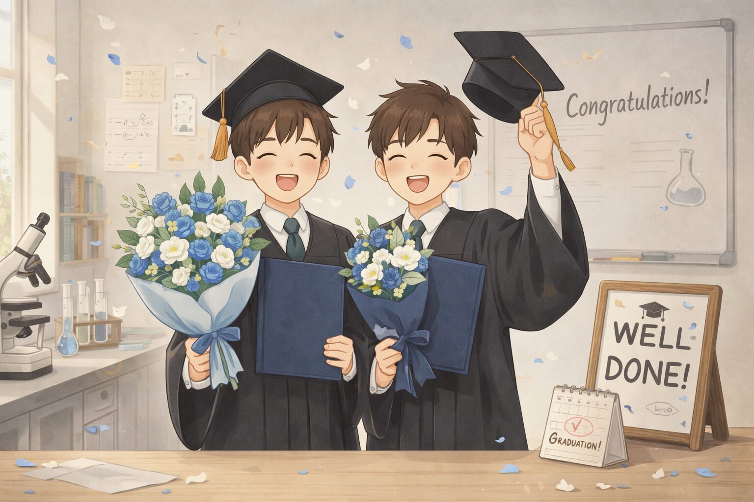 2025年度 研究室メンバーの新たなステージへの旅立ち