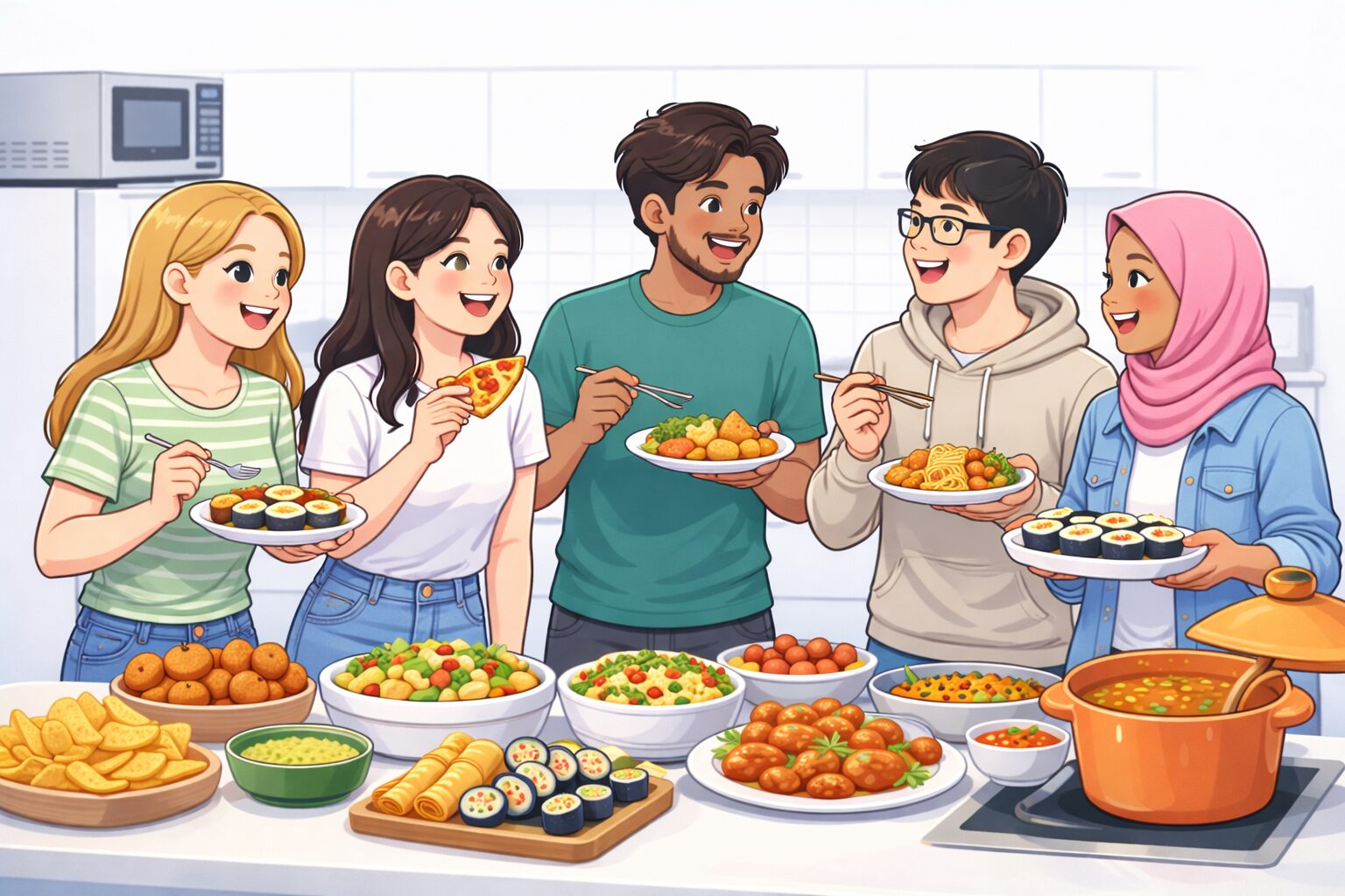 International Lunch with New Members